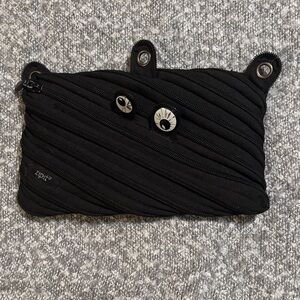 Black Zippered Kids Accessory Bag